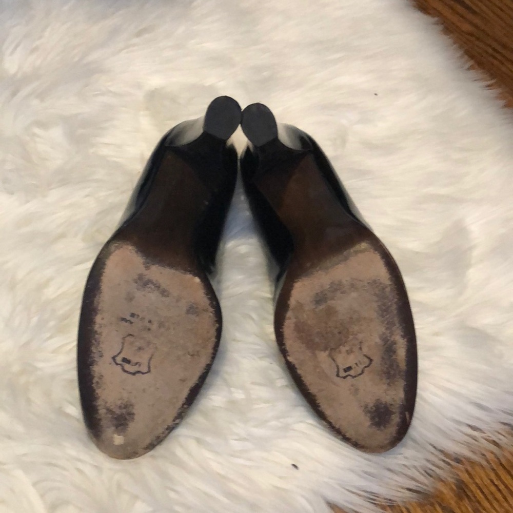 Stuart Weitzman Patent Round Toe Pumps - image 4